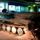 Illustration for article titled Russian Guy Crashes Armored Personnel Carrier Into Store, Steals Wine, Flattens Daewoo
